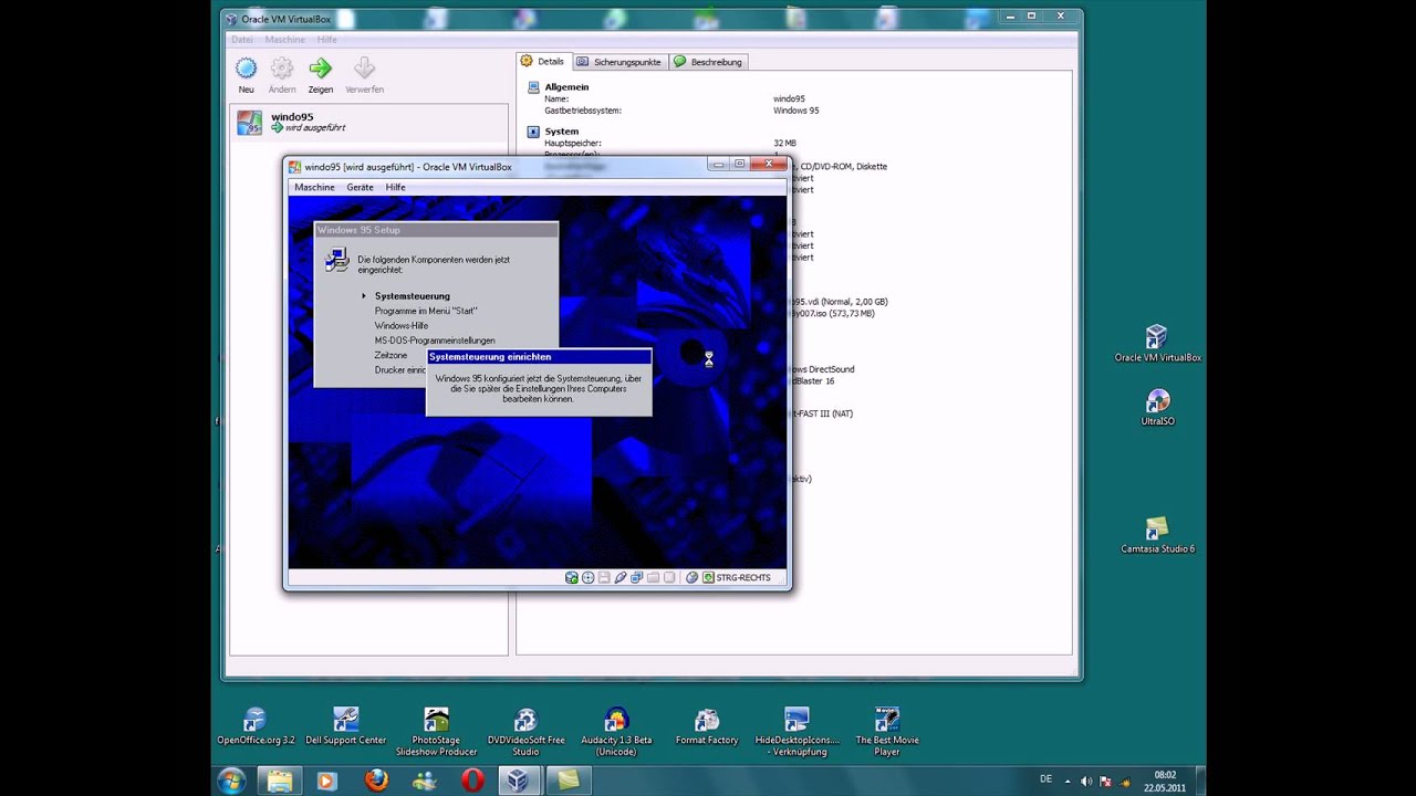 download windows 95 virtualbox images